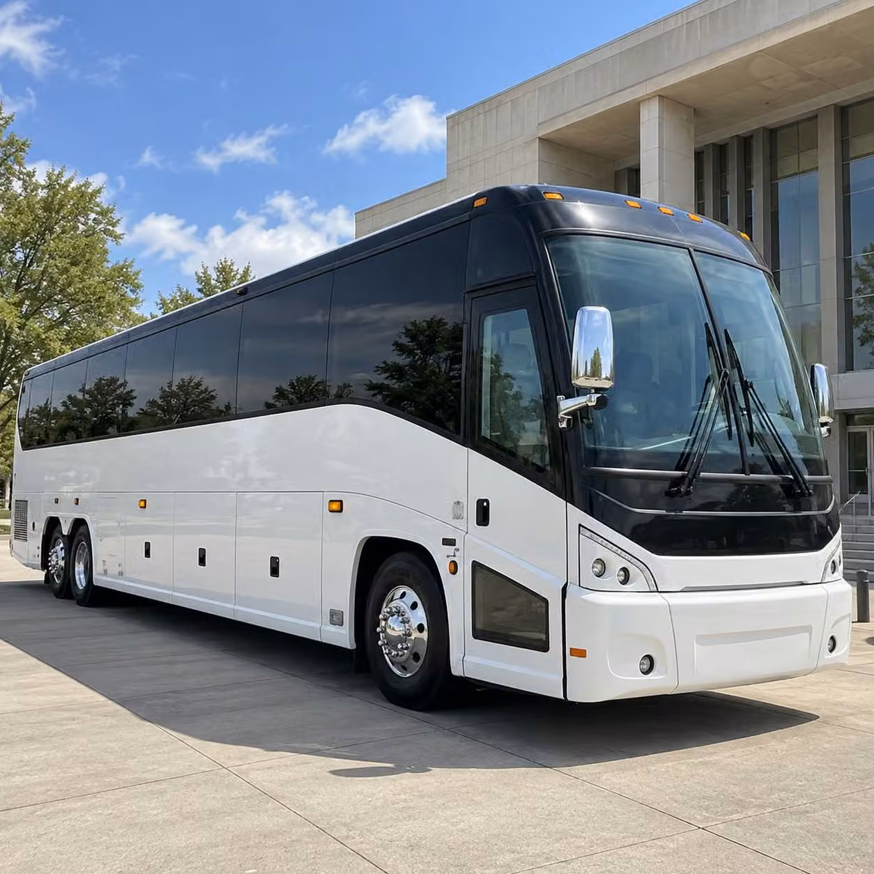 a charter bus rental in knoxville is perfect for large prom groups