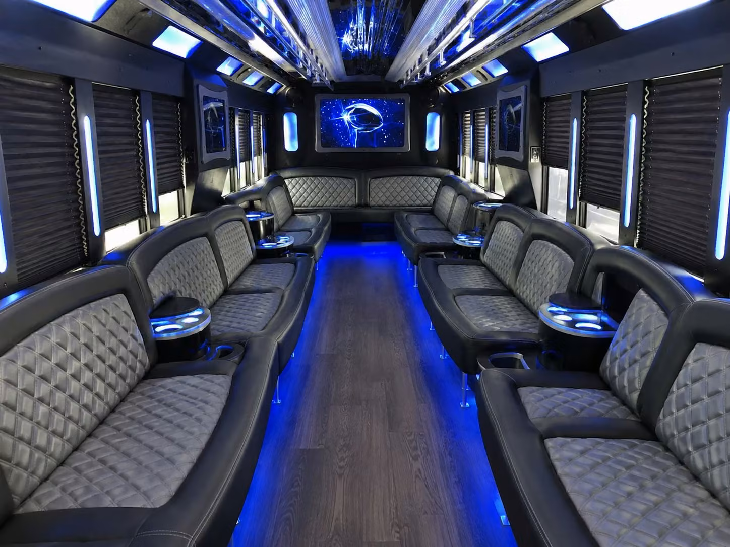 compare knoxville party bus rentals for festival season at world s fair park and market square